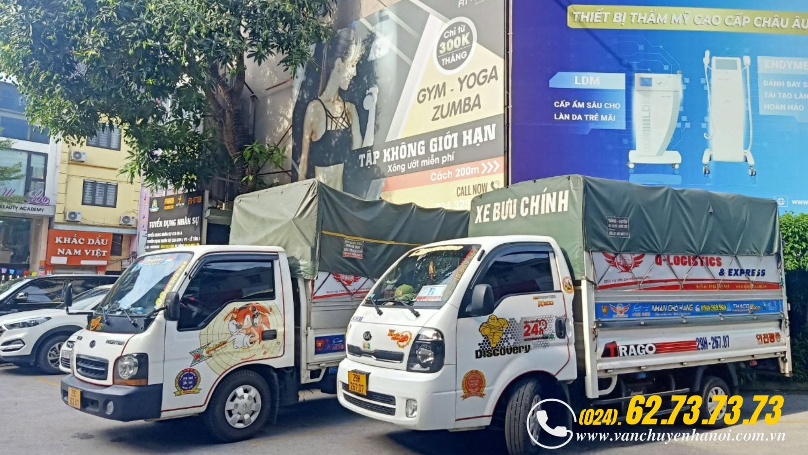 xe chở hàng hà nội